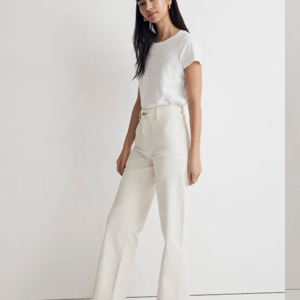 Madewell The Perfect Vintage Wide-Leg Jean Size 33 NWT - Picture 3 of 9